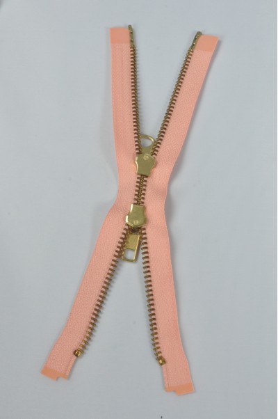 ZIP092  2號拉鏈  金屬雙頭拉鏈  金銅開尾拉鏈  不設單獨拉鍊訂購  細節-2